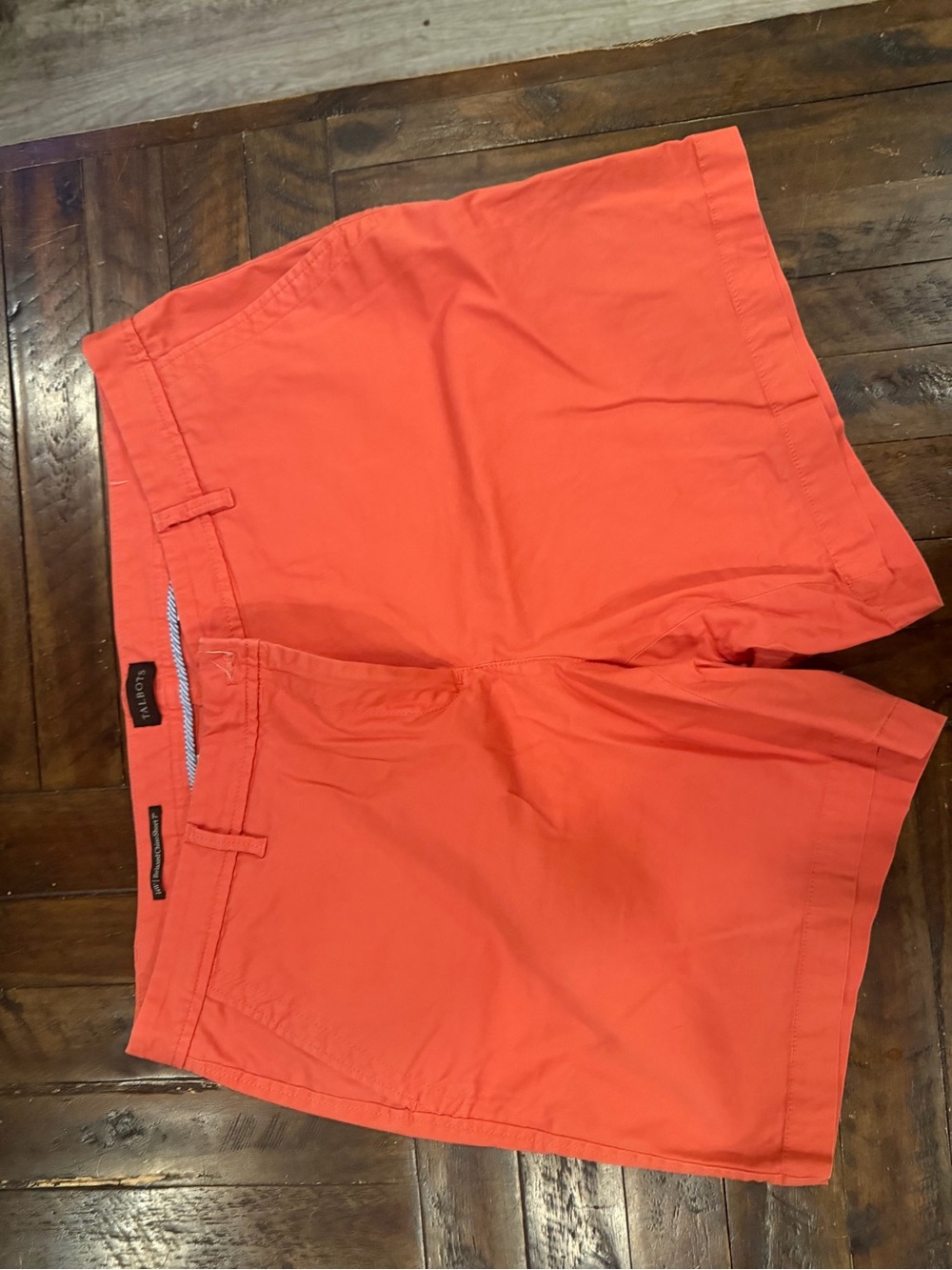 Talbots Bright Coral Bermuda Shorts